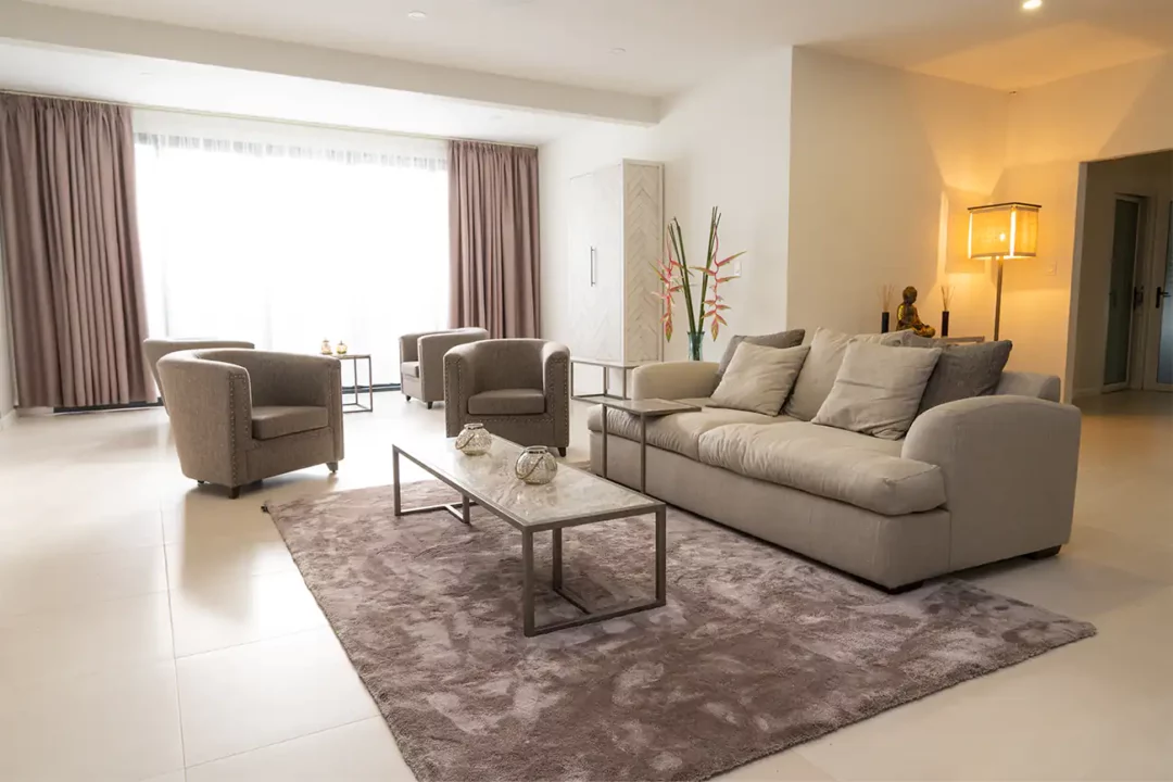 Living room and bedroom